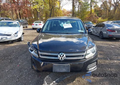 2014 Volkswagen Tiguan S из США, поврежденный, VIN WVGAV3AX2EW598630